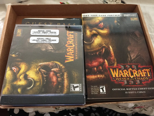 Blizzard Warcraft III Battle Chest - PC/Mac, Model 020626720892, Classic Strategy Game