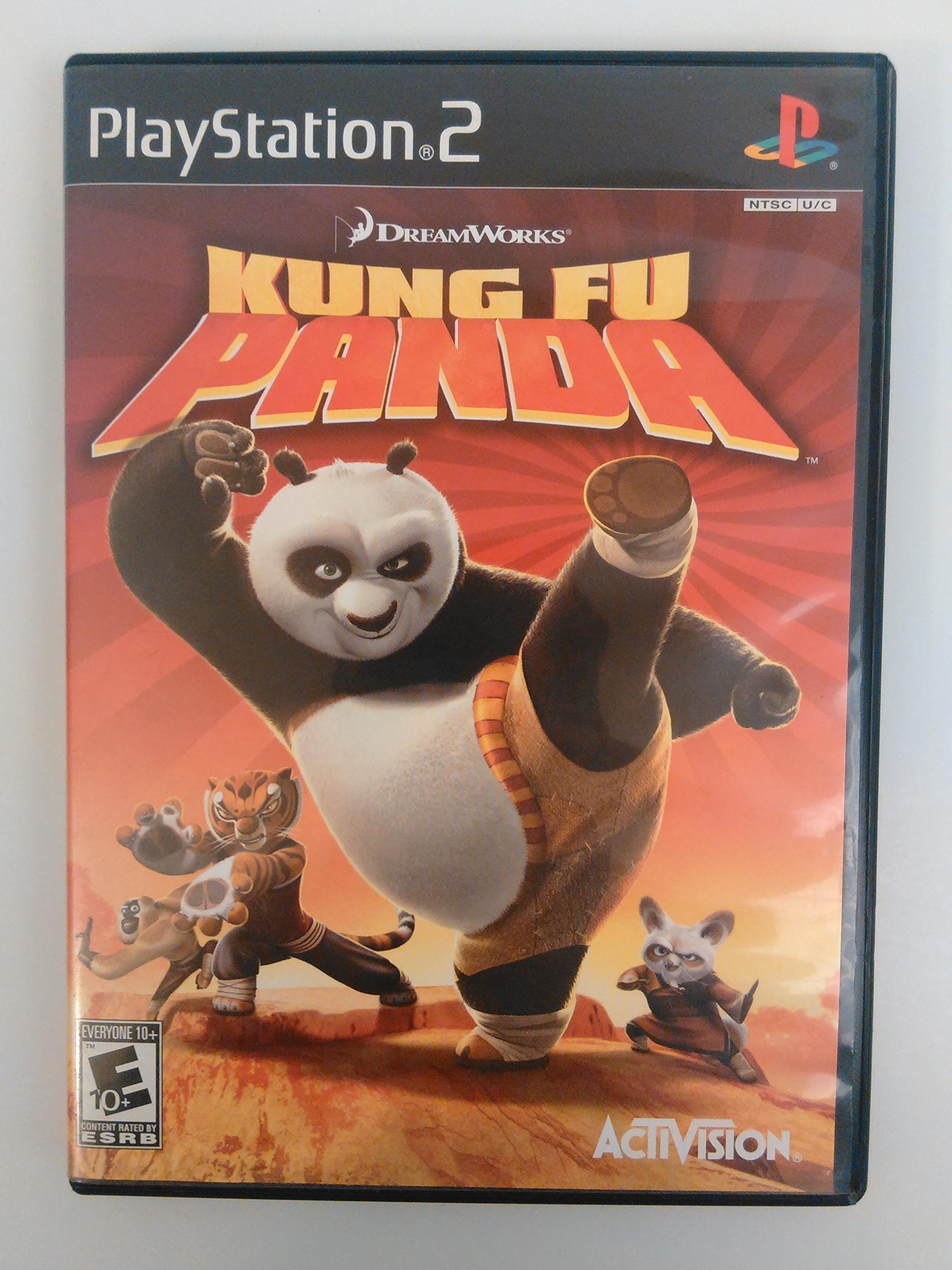 ACTIVISION Kung Fu Panda - PlayStation 2 Game, Model 83345, Family-Friendly Adventure