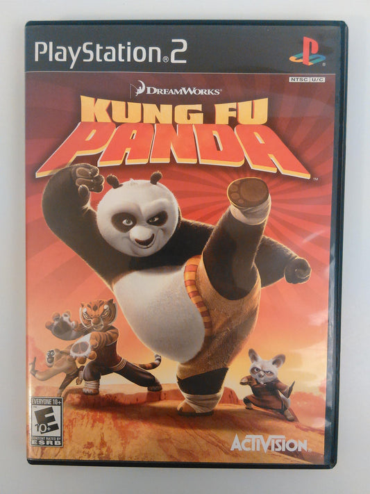 ACTIVISION Kung Fu Panda - PlayStation 2 Game, Model 83345, Family-Friendly Adventure