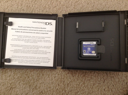 Ubisoft Who Wants to be a Millionaire? - Nintendo DS Game, Model 16617