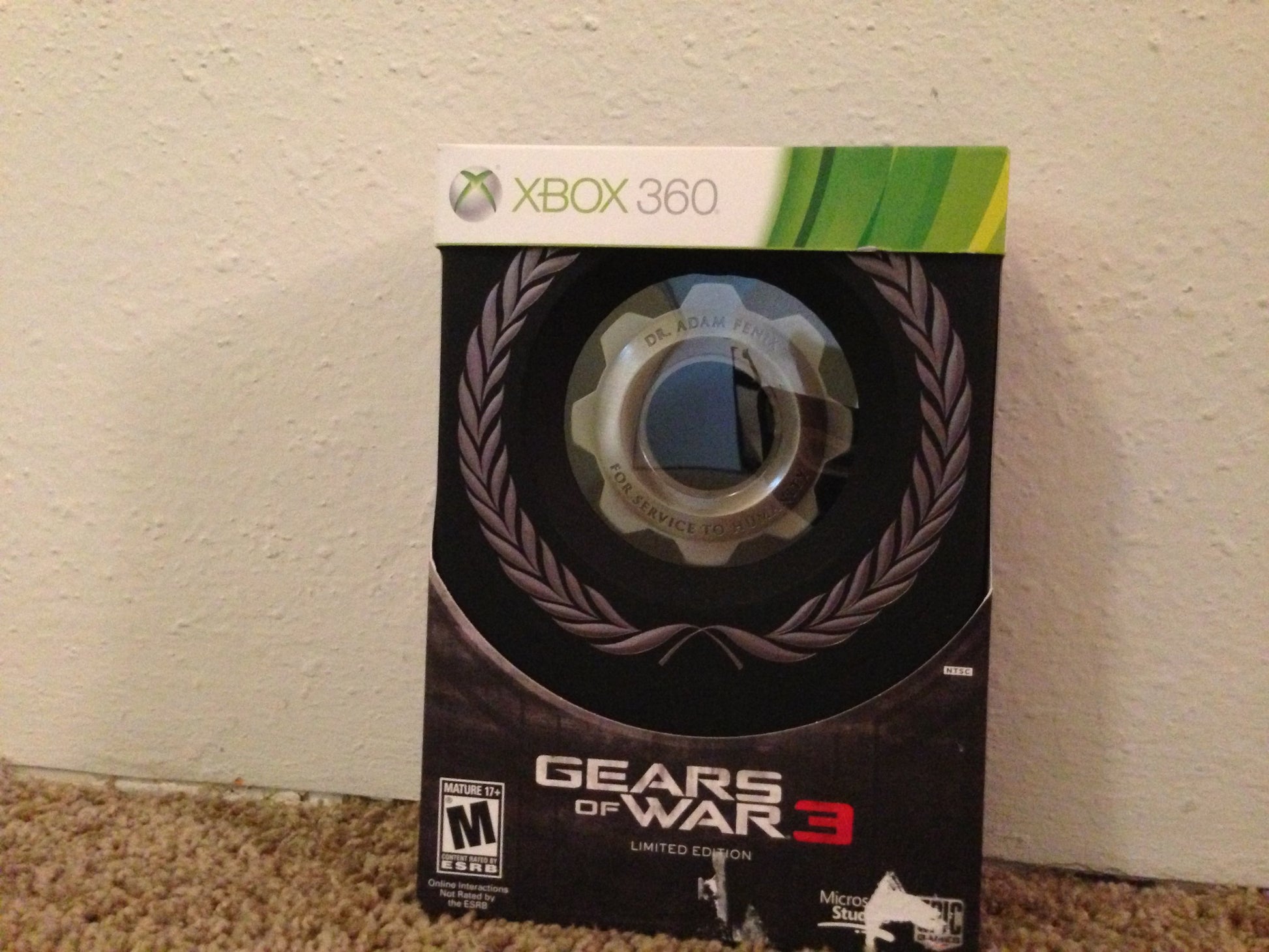 Gears of War 3 Limited Edition - Xbox 360 (Limited Edition) (Renewed)