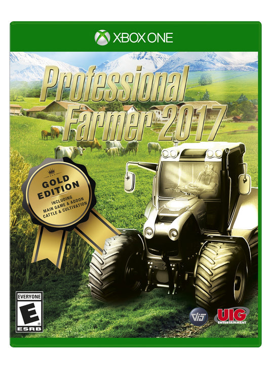 UIE Professional Farmer Gold - Xbox One 2017 Edition, Model UI-02099, Gold Color