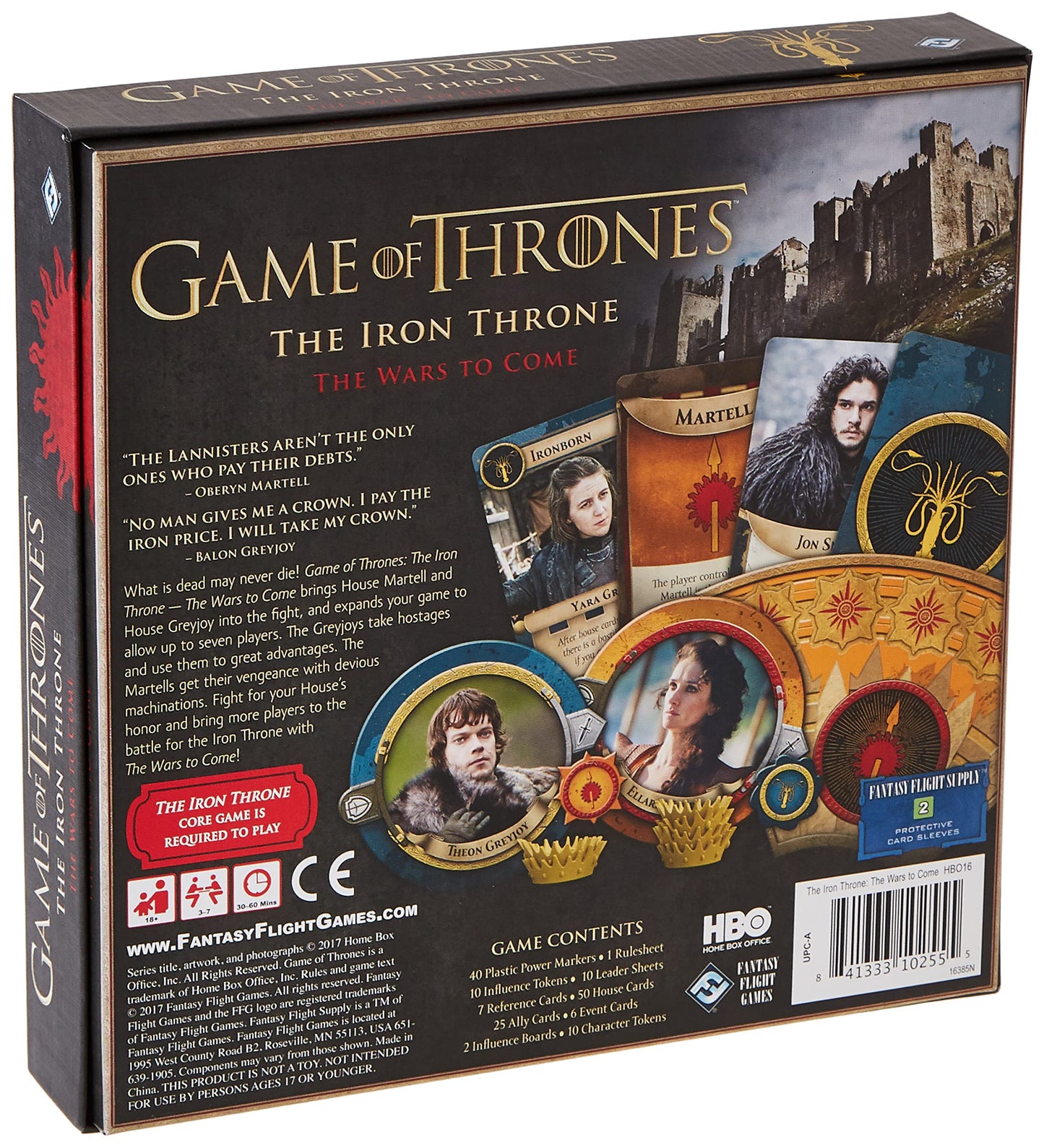 Fantasy Flight Games HBO Game of Thrones Iron Throne - Medium Multi-color Model HBO16