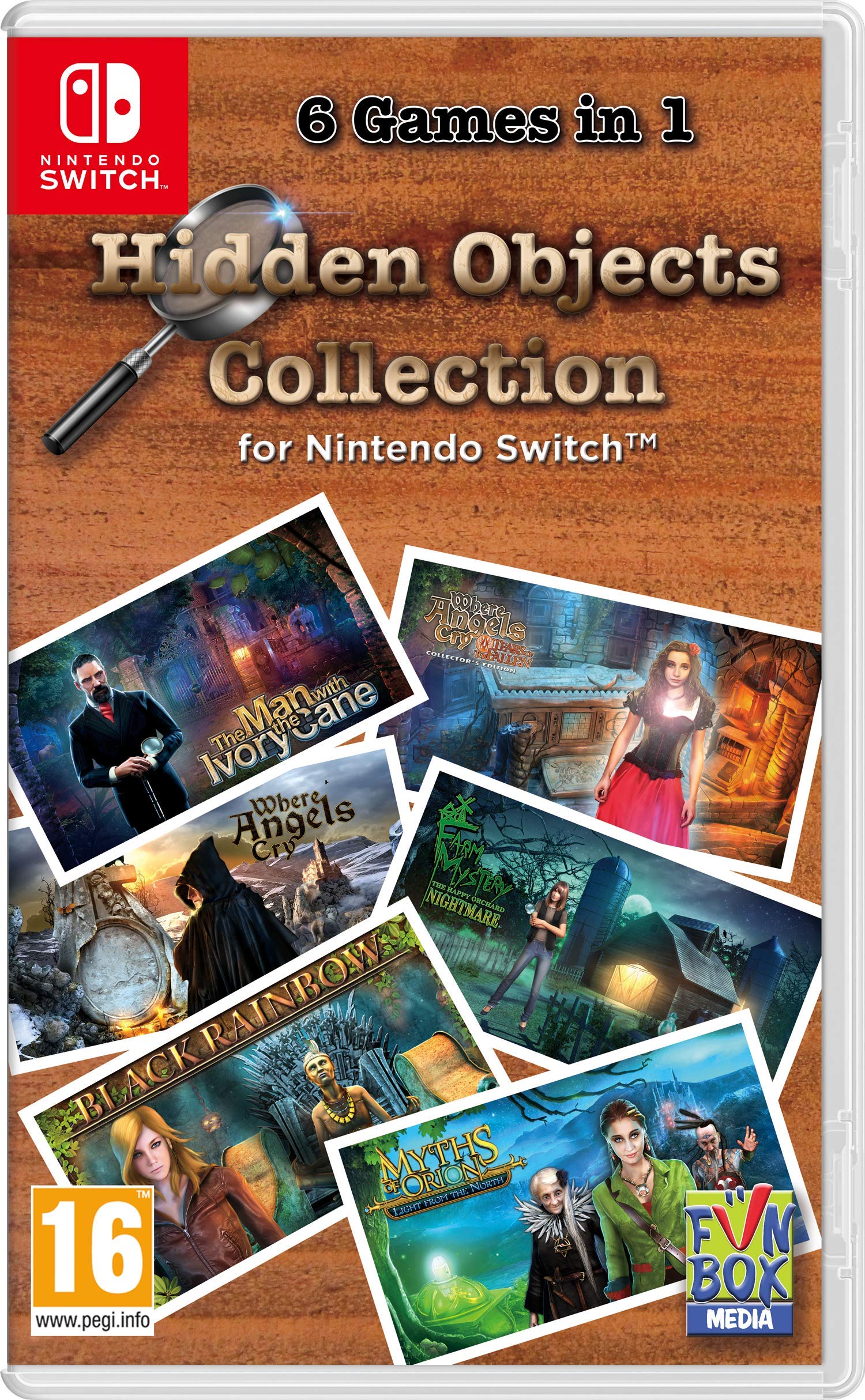 Meridiem Games Hidden Objects Collection for Nintendo Switch - Model HOCSW00
