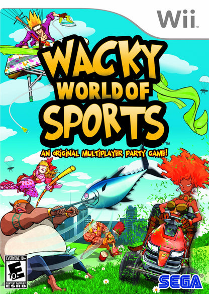 SEGA Wacky World of Sports for Nintendo Wii - Model 65029, Fun Sports Game