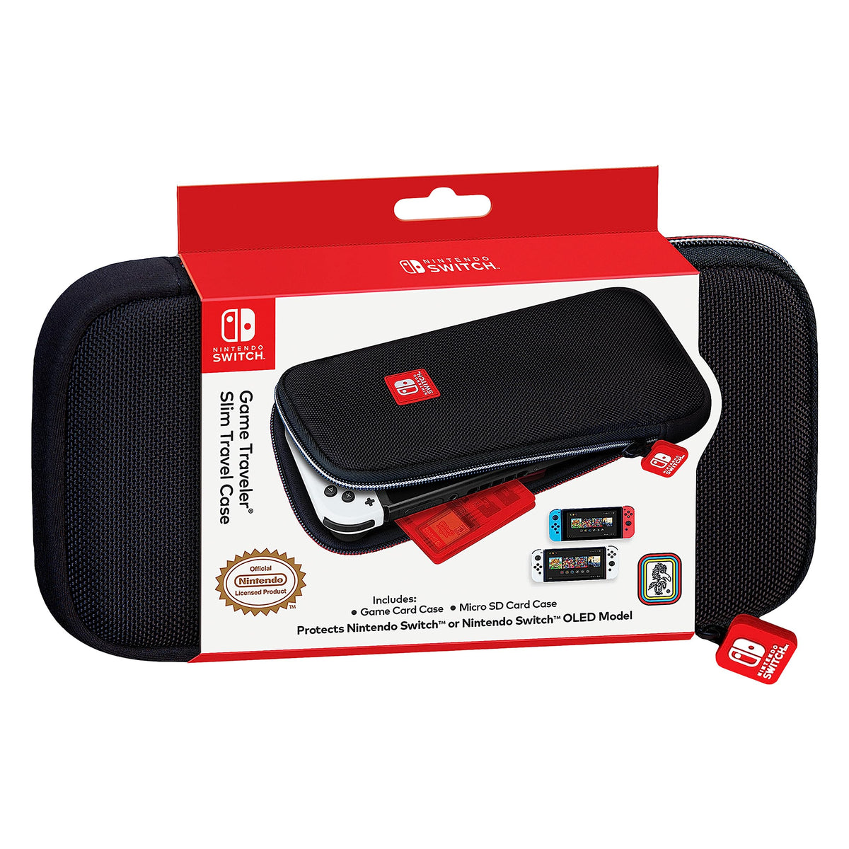 Nintendo Switch Tpartyl Slim Case - Switch Case for Switch OLED and Switch  Bonus Game Cases  Licensed Nintendo Switch Case