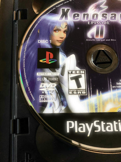 Bandai Namco Xenosaga Episode II: Jenseits Von Gut und Bose - PlayStation 2 Game, Model 10017