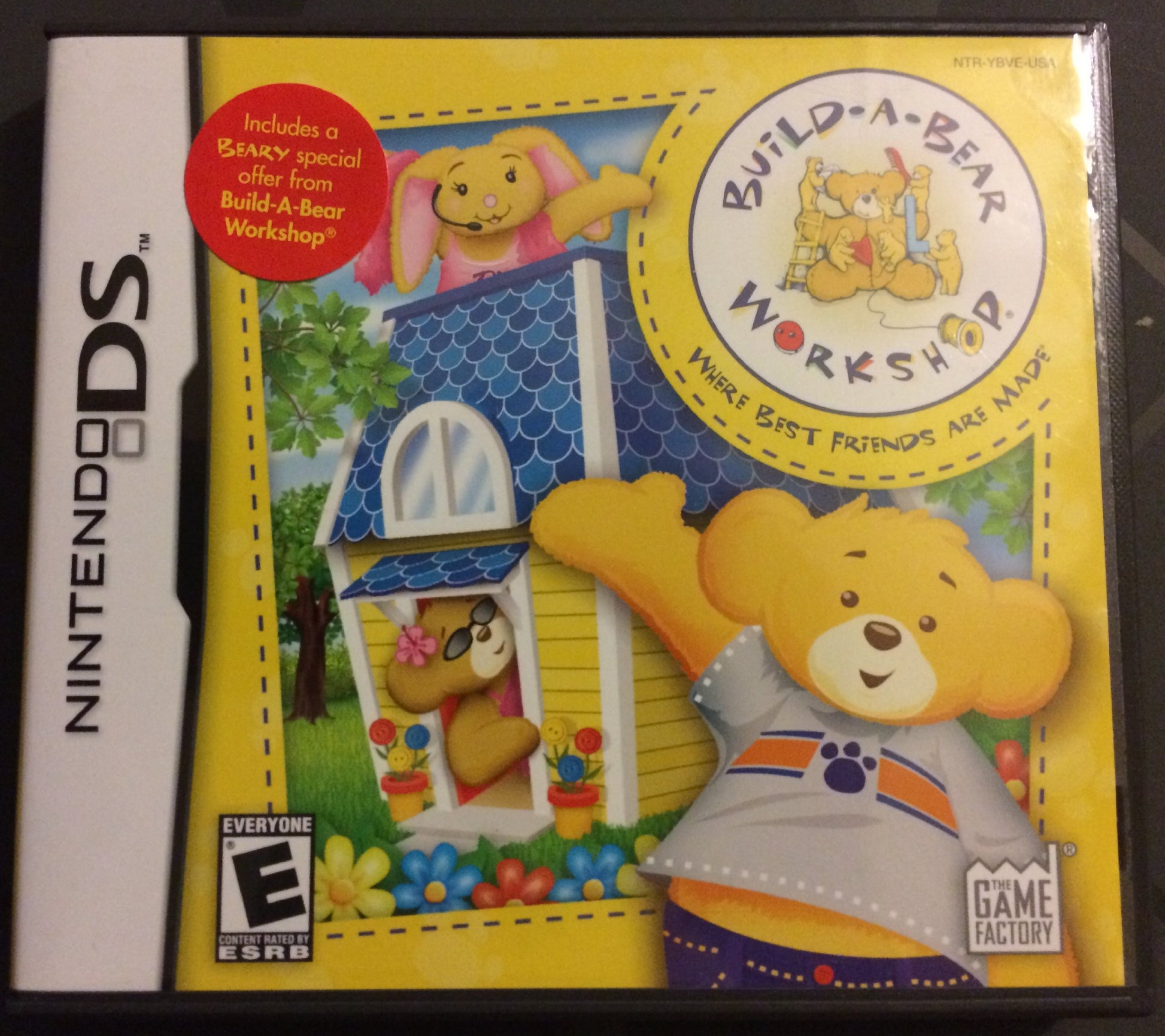 Game Factory Build-A-Bear Workshop Nintendo DS Game Model 00158