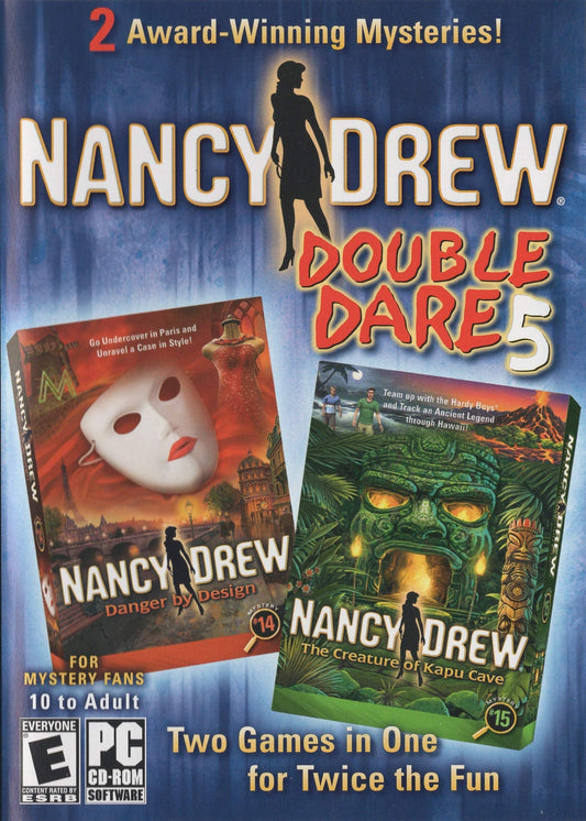 Nancy Drew Double Dare 5 (Danger by Design & The Creature of Kapu Cave)