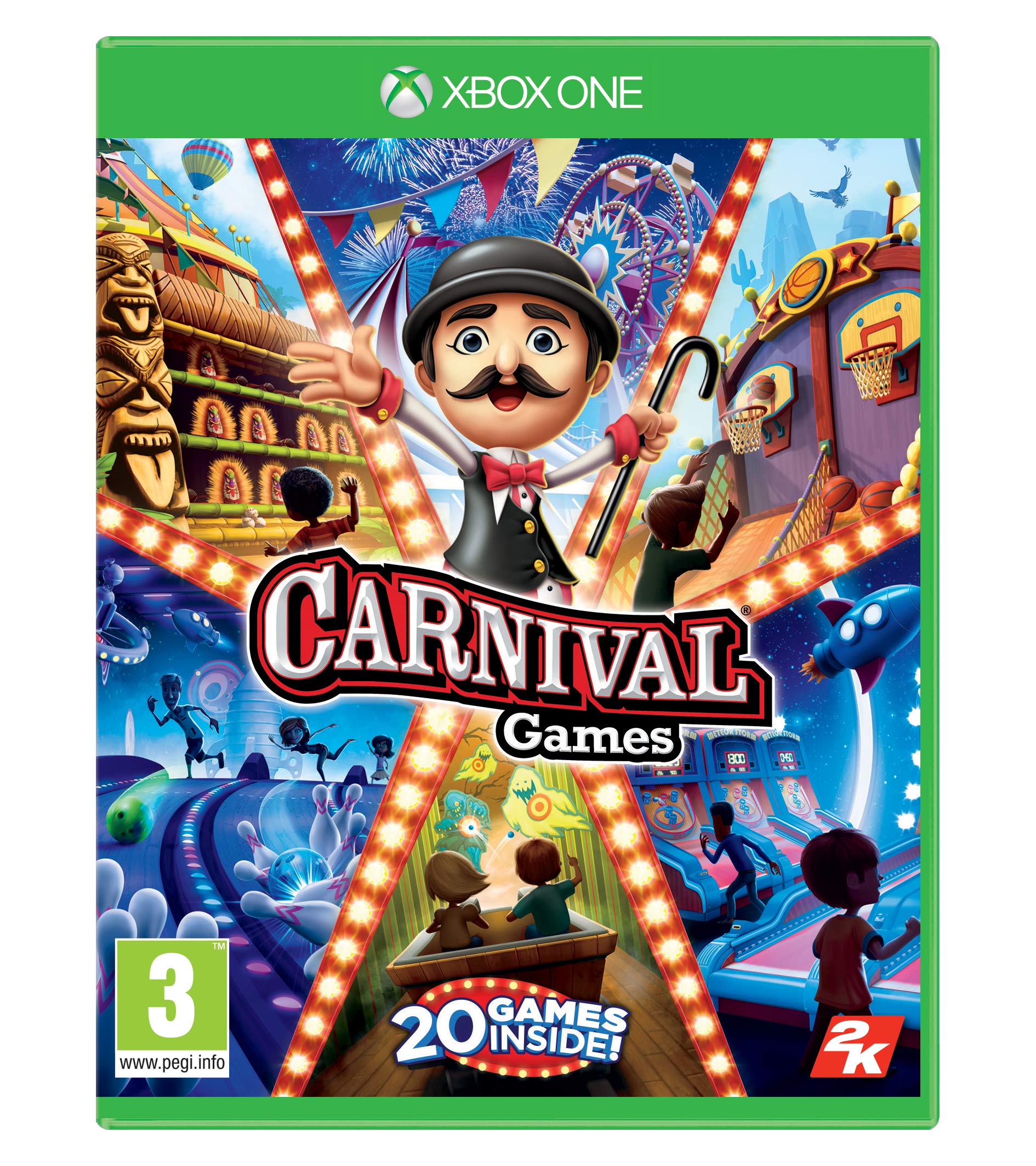 2K GAMES Carnival Games for Xbox One - Model XB1361040 - Fun Family Entertainment