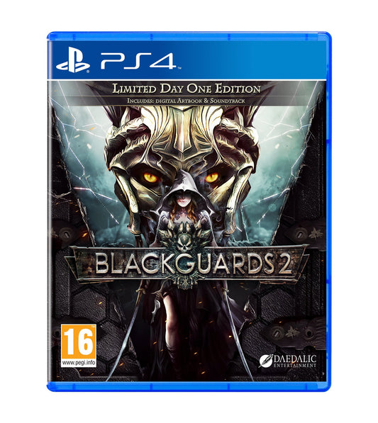 Kalypso Media Blackguards 2 for PS4 - Model 220363 - Action Role-Playing Game