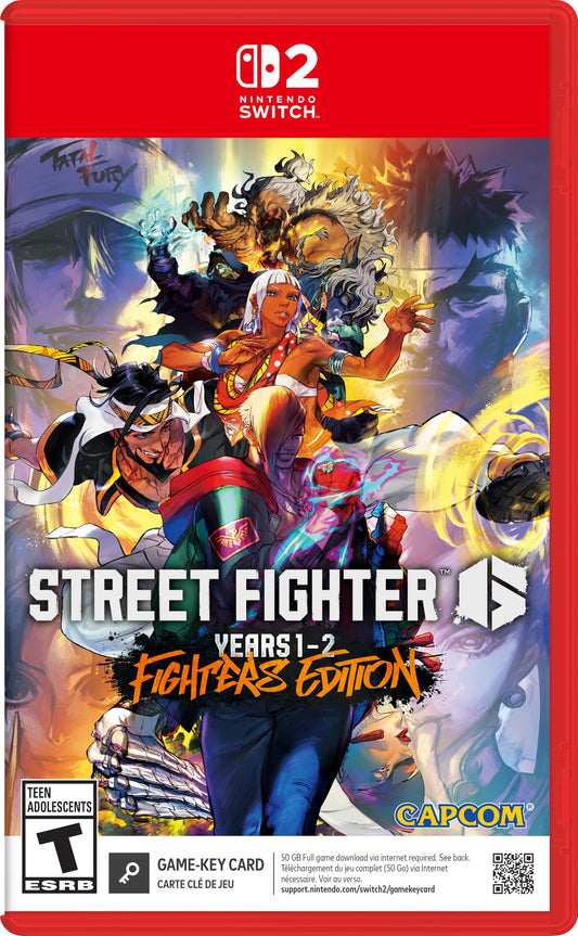 Street Fighter 6: Year 1-2 Fighter Edition - For Nintendo Switch 2