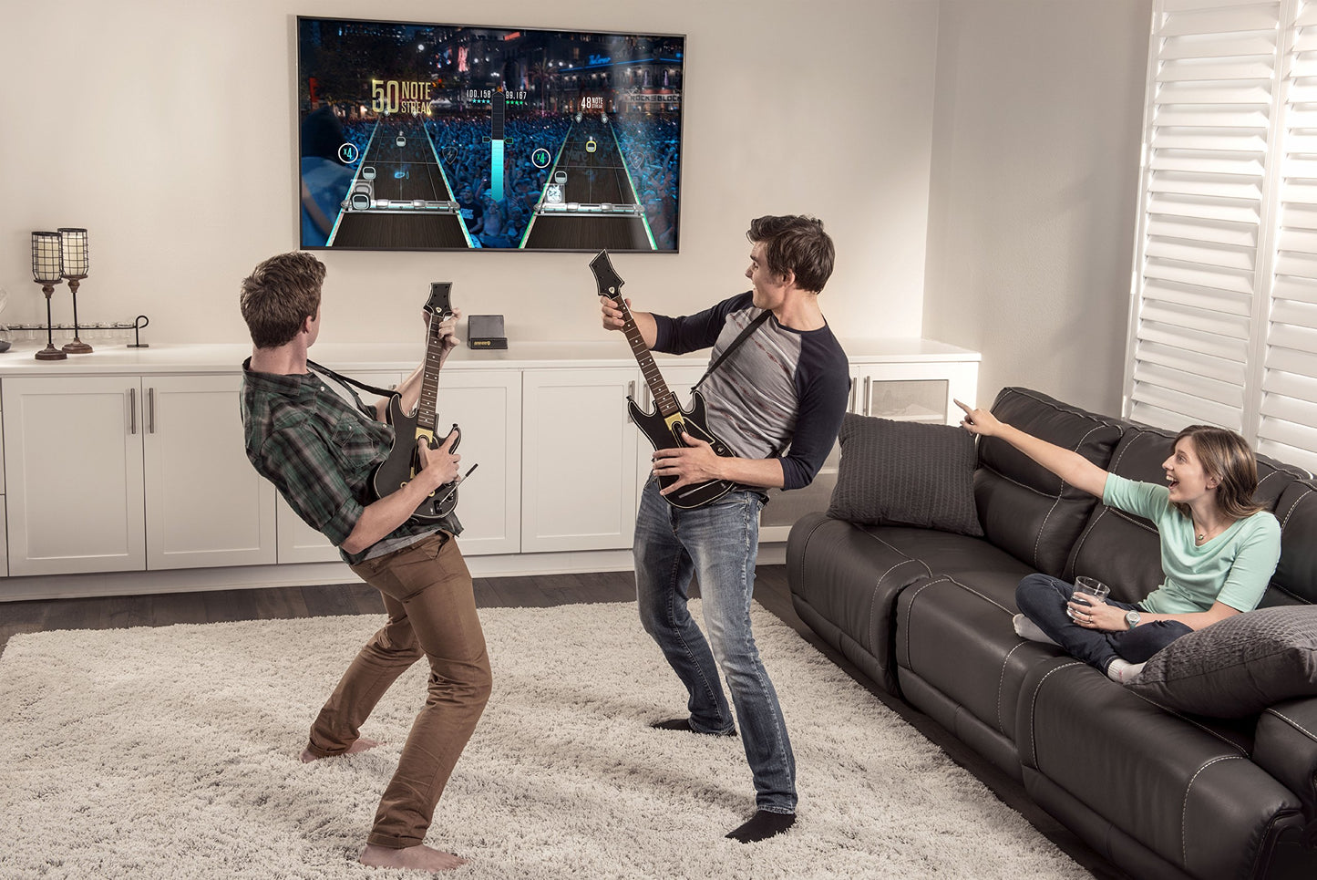 ACTIVISION Guitar Hero Live Game for Wii U - Model 87424, Metal Material