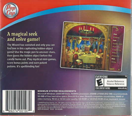 POPCAP The Wizard's Pen - Model 01970, Premium Writing Instrument