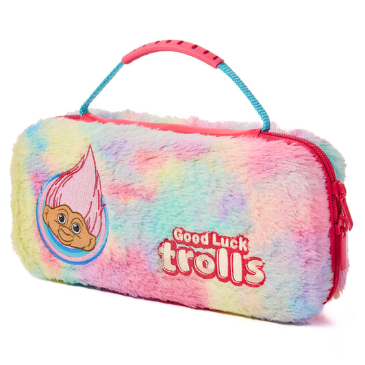 Numskull Hard Shell Travel Case for Nintendo Switch - Fits 10 Games & Accessories - One Size, Trolls Design, Model NS4773