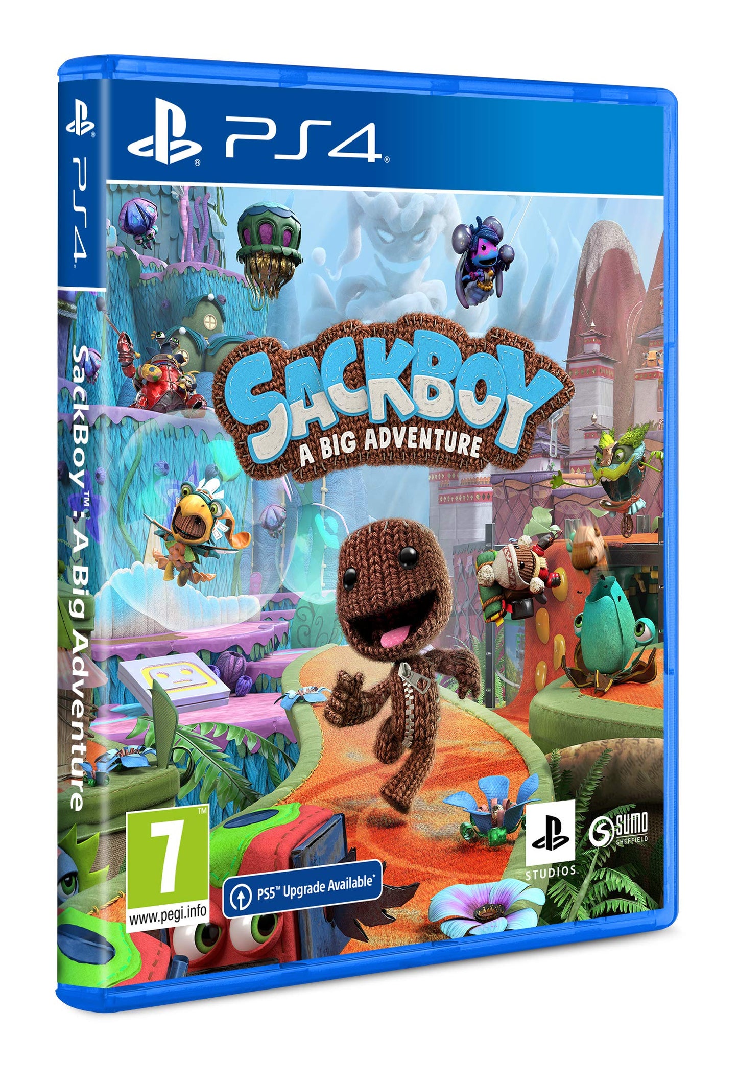 PlayStation Sackboy: A Big Adventure (PS4) - Model 9820123, Engaging Platformer Game for All Ages
