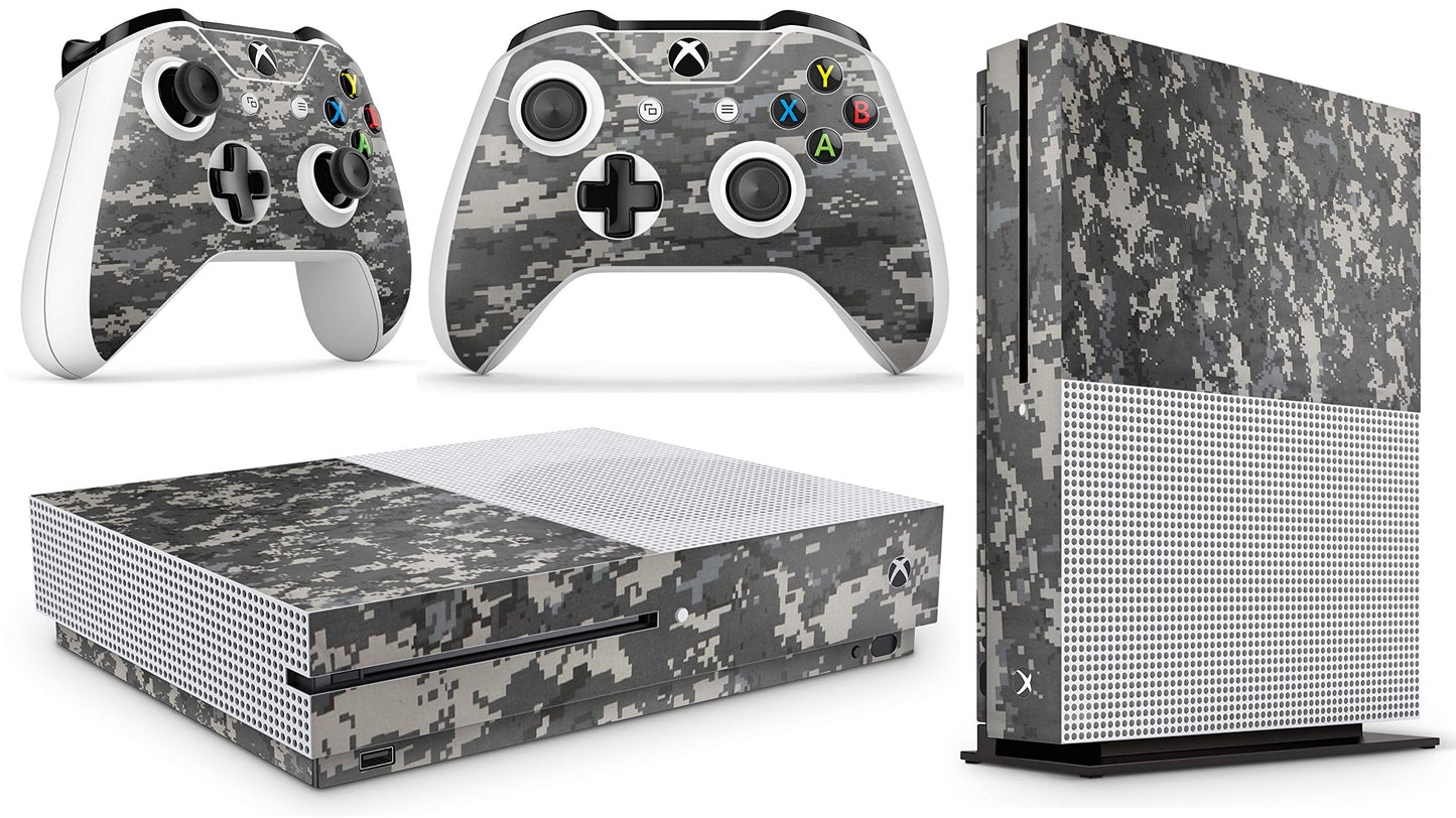 giZmoZ n gadgetZ GNG Digital Console Skin Decal Sticker Set for Xbox One S + 2 Controller Skins