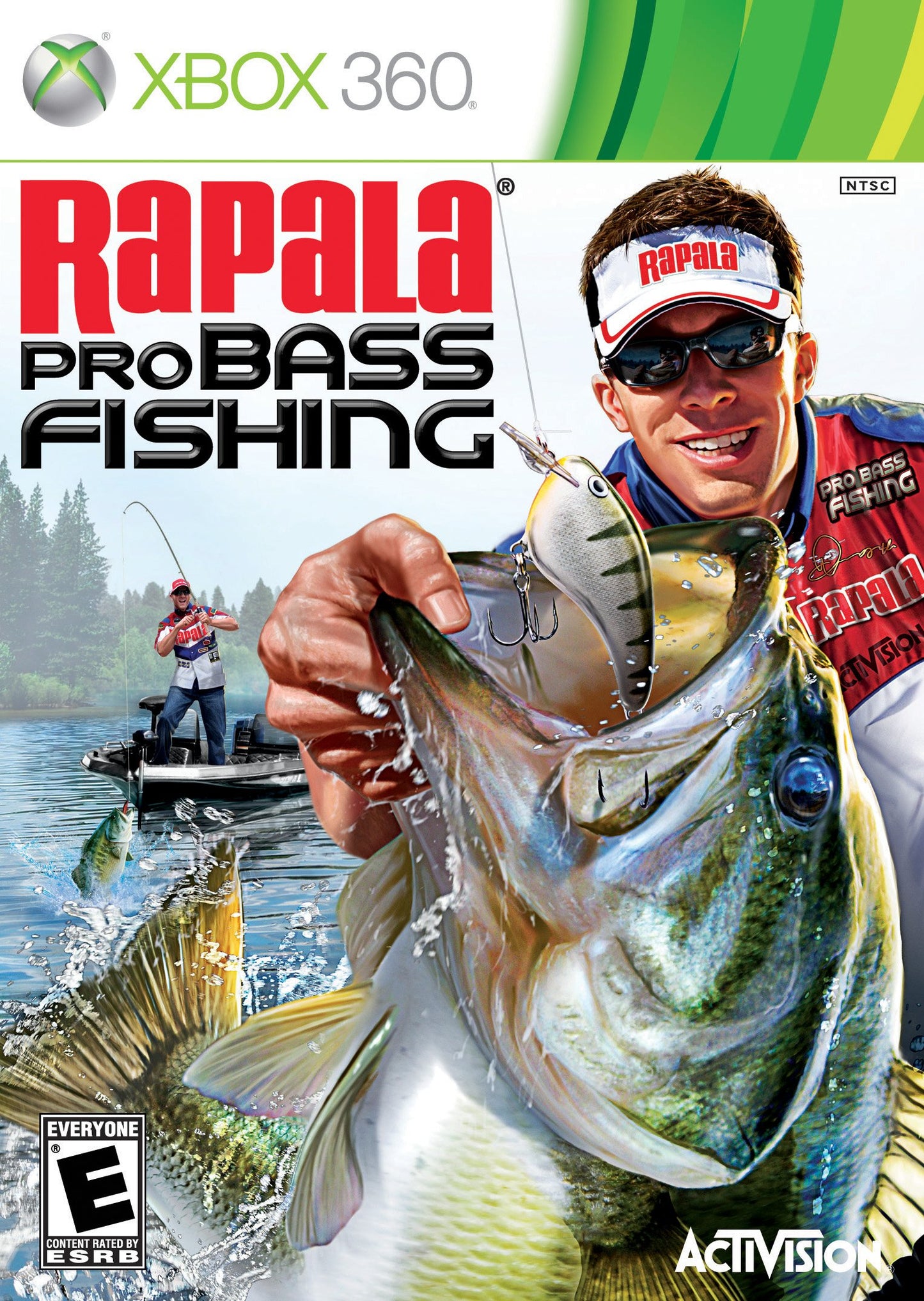 ACTIVISION Rapala Pro Bass Fishing 2010 - Xbox 360, Model 76425, Fishing Simulation Game
