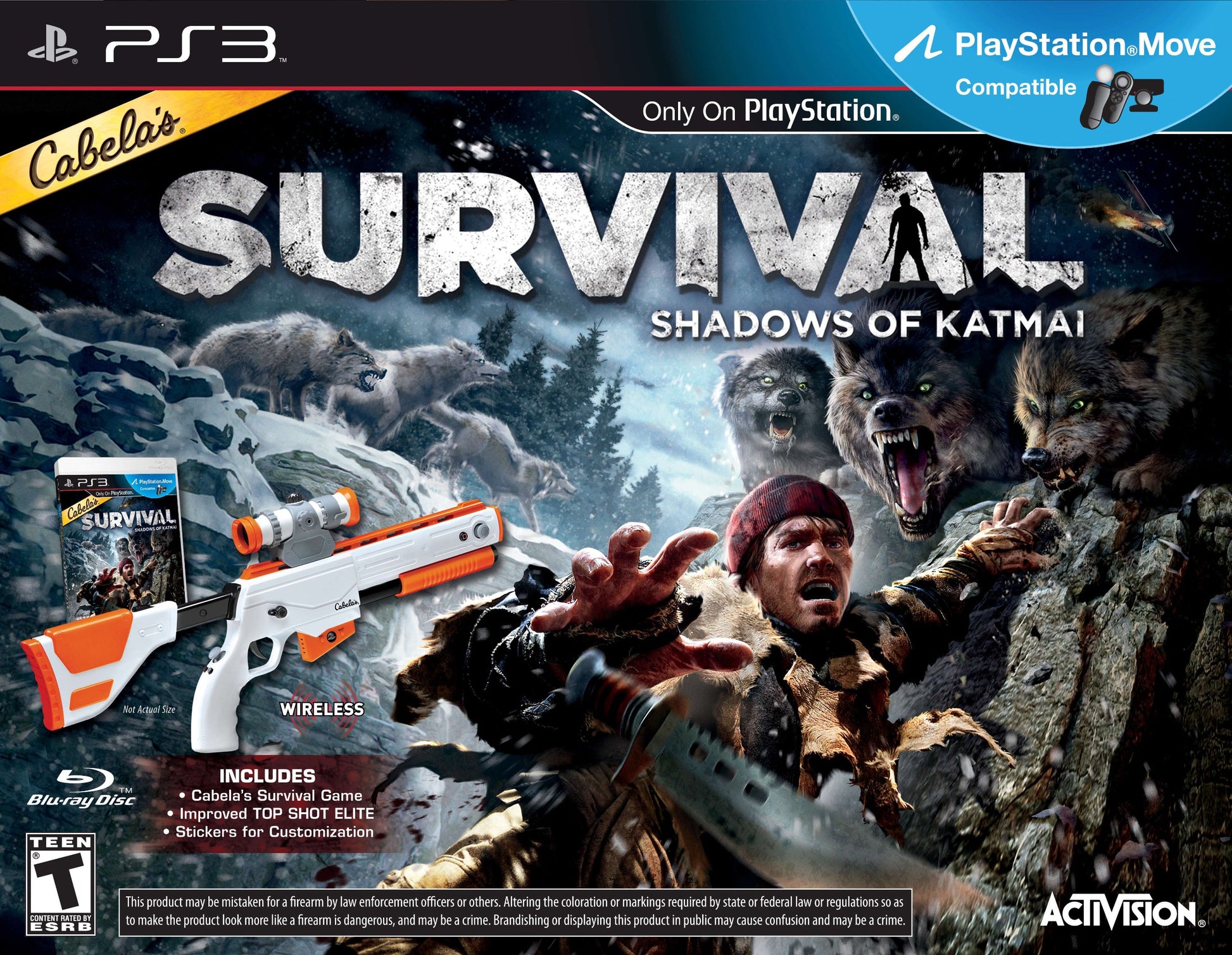 Cabelas Survival: Shadows of Katmai W/tool - Playstation 3