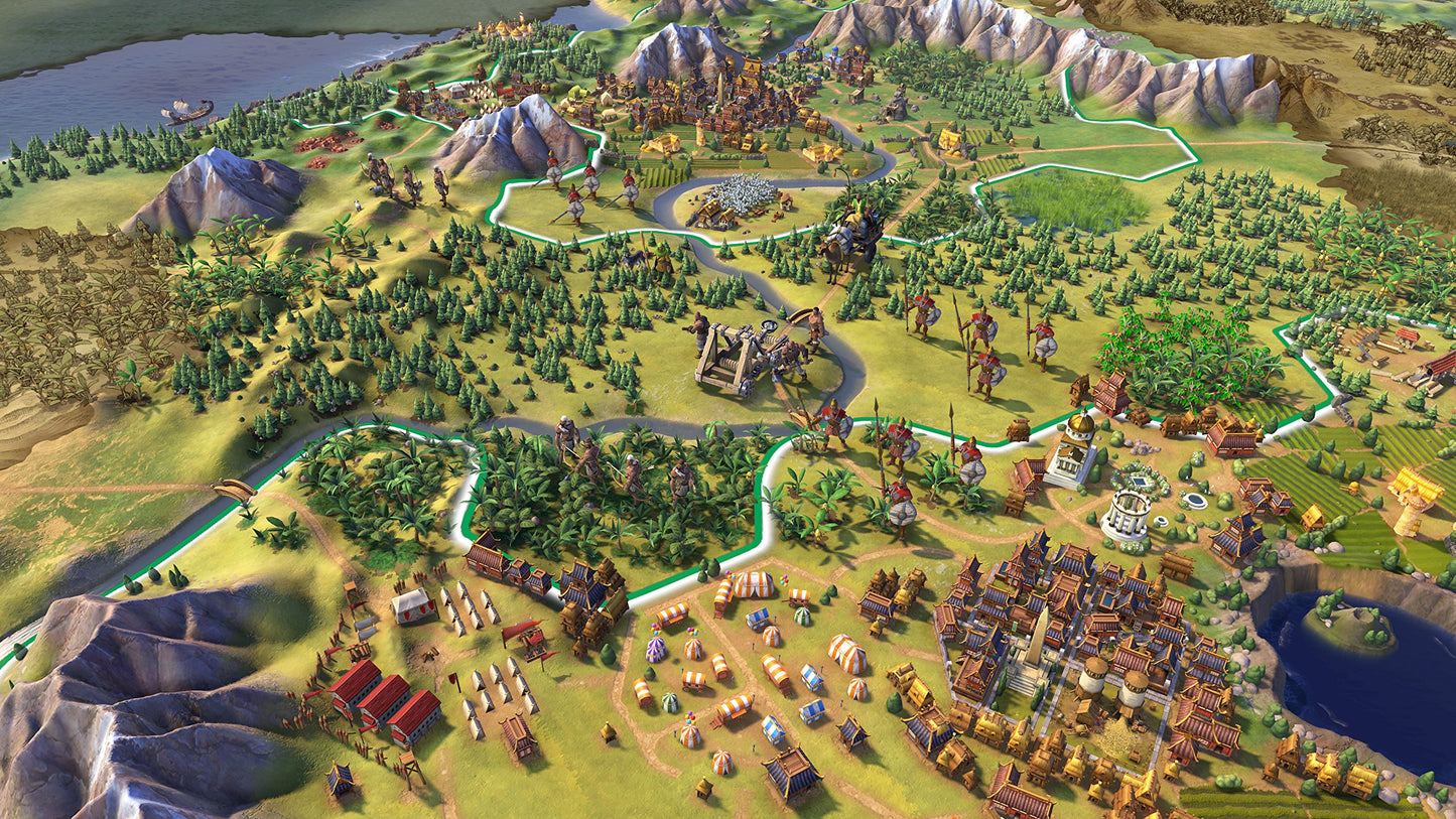 2K Sid Meier's Civilization VI - PC Game, Model 41829, Strategy Game for Windows