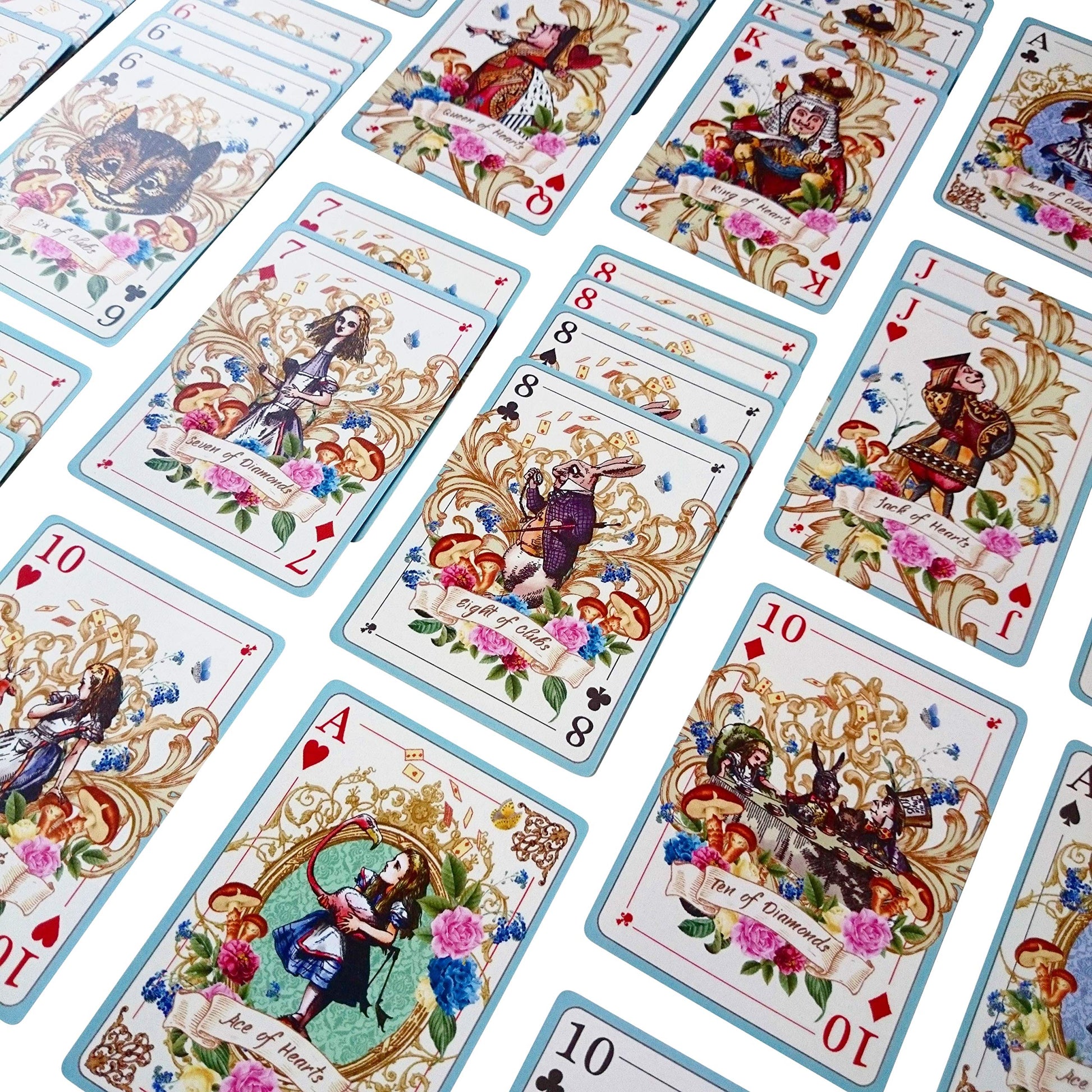 ASVP Shop Alice in Wonderland Playing Cards - Perfect for Themed Parties  Games & Decor