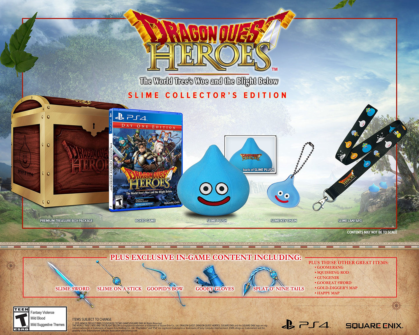 Dragon Quest Heroes: The World Trees Woe and the Blight Below - Collectors Edition - PlayStation 4
