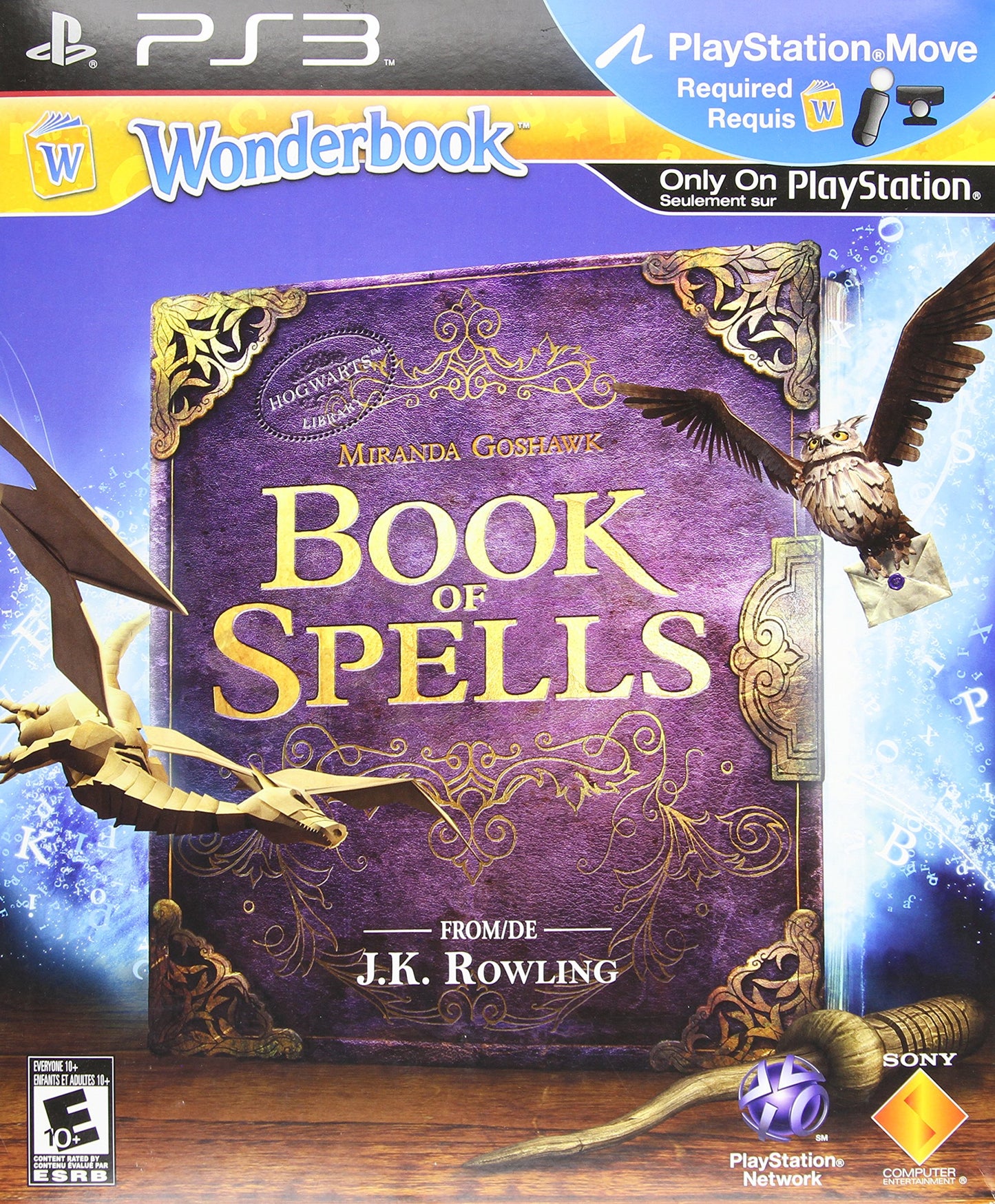 Sony Wonderbook: Book of Spells - Interactive Magic Experience for Kids