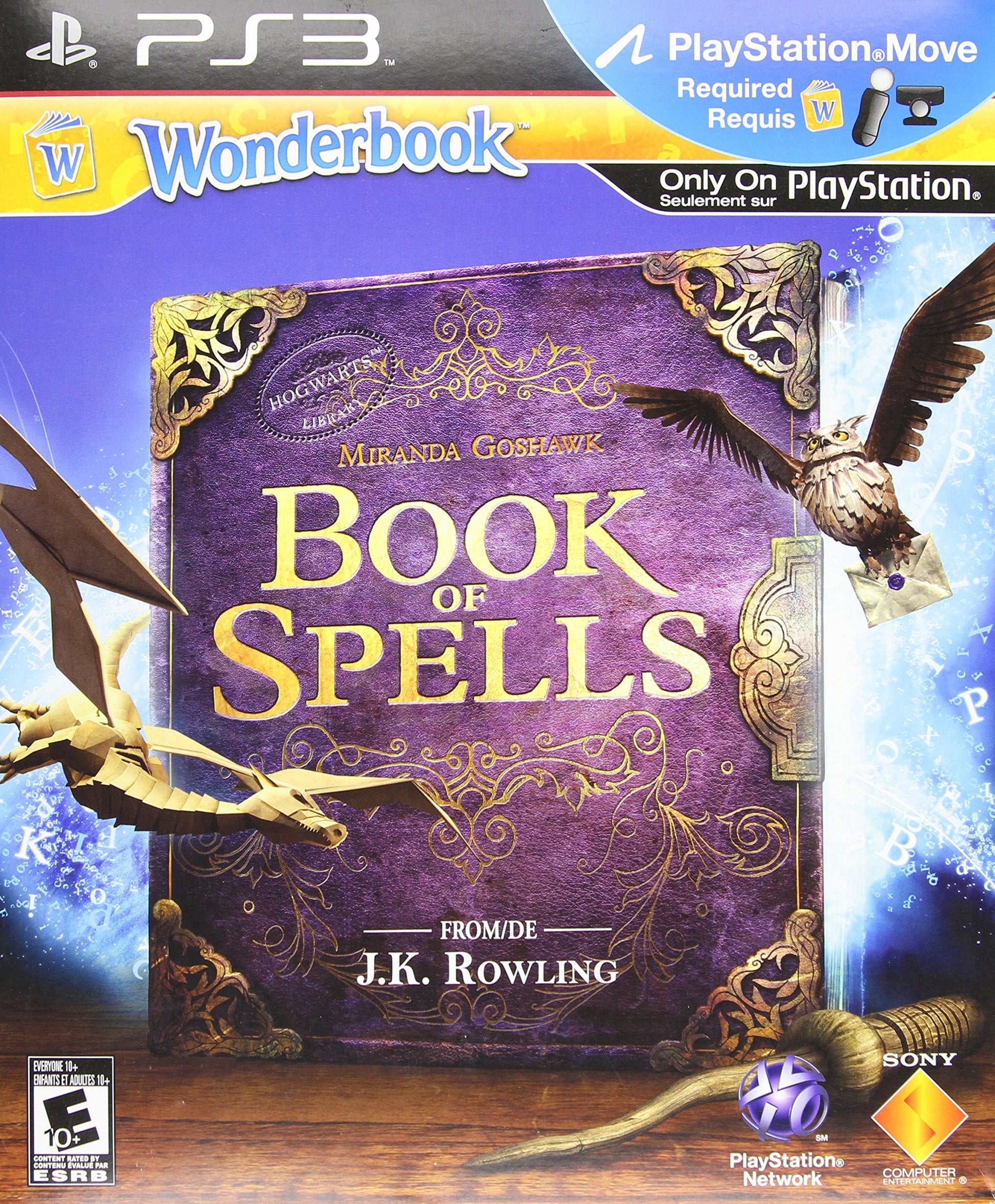Sony Wonderbook: Book of Spells - Interactive Magic Experience for Kids