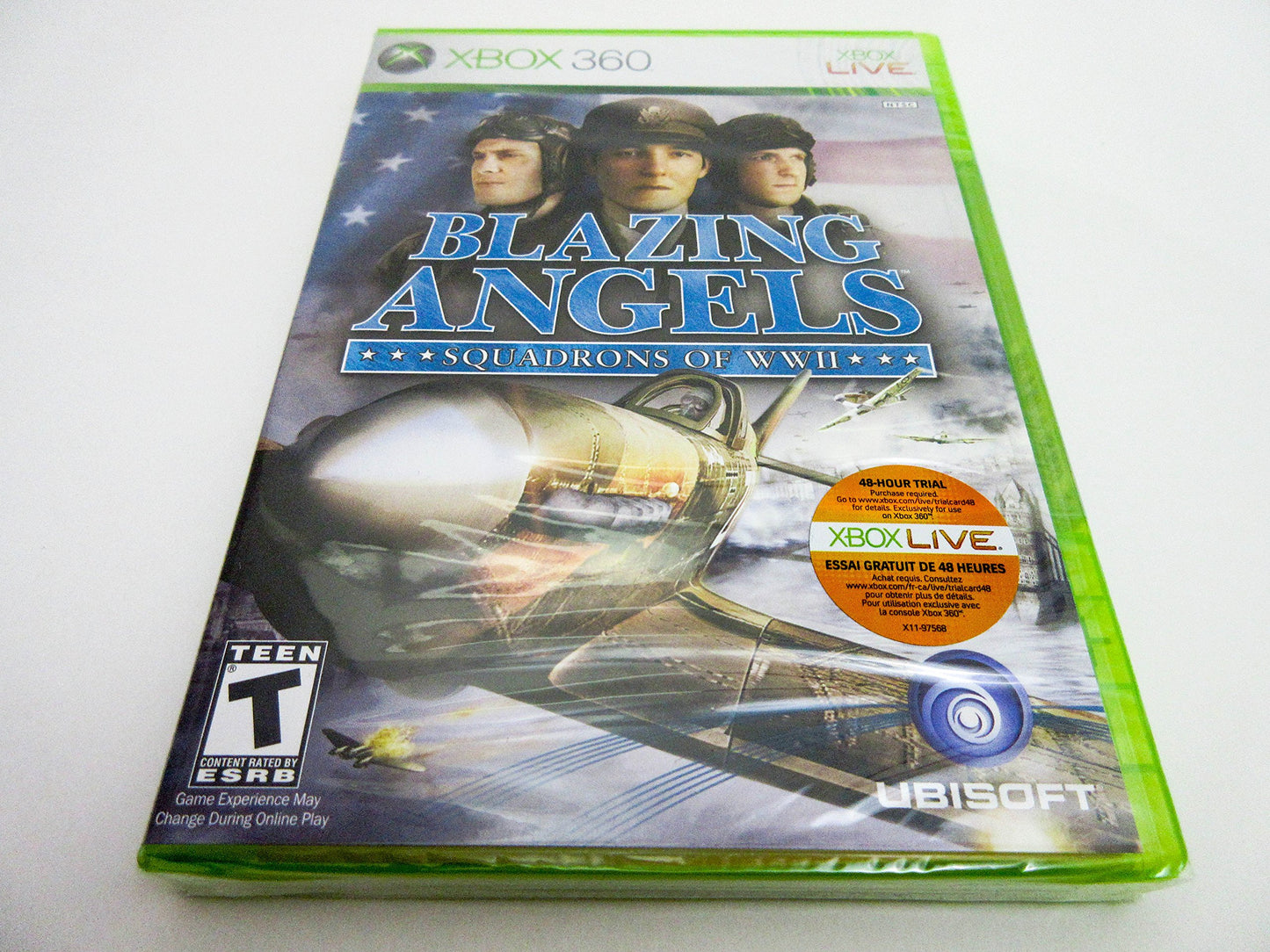 Ubisoft Blazing Angels Squadrons of WWII - Xbox 360 Game, Model 008888522638