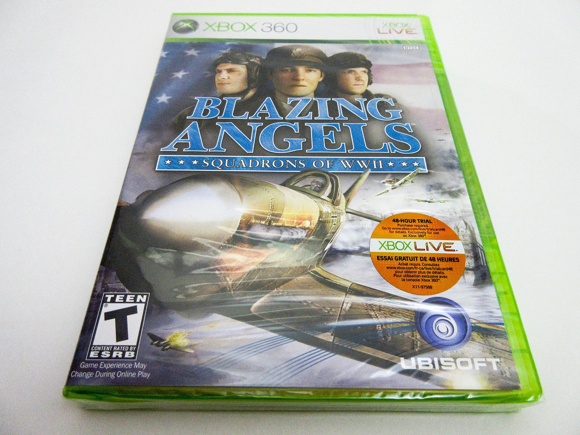 Ubisoft Blazing Angels Squadrons of WWII - Xbox 360 Game, Model 008888522638
