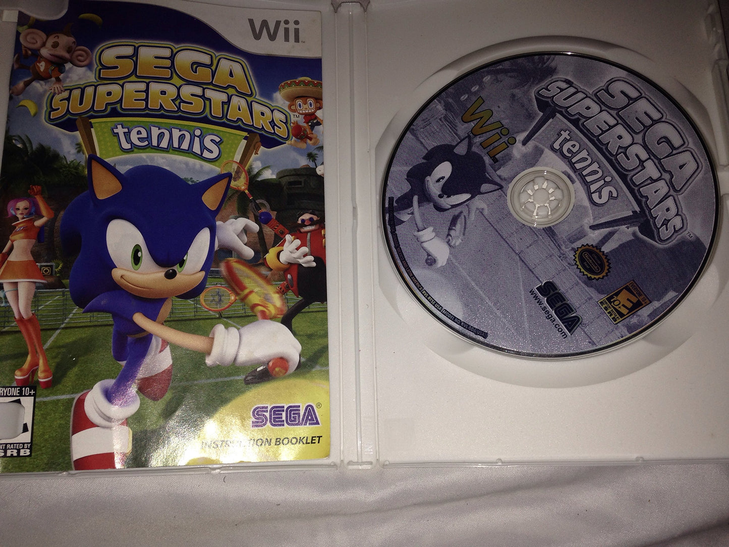 SEGA Sega Superstars Tennis Game - Model 65015 for PlayStation