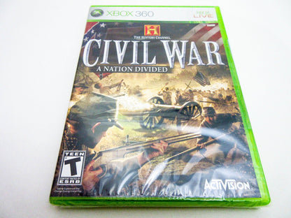 ACTIVISION History Channel Civil War: A Nation Divided - Xbox 360 Game, Model 75303