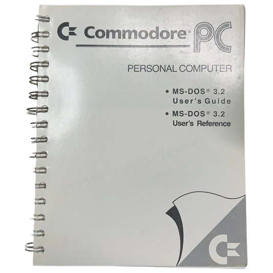 MS-DOS 3.2 USERS GUIDE - Commodore 64/128