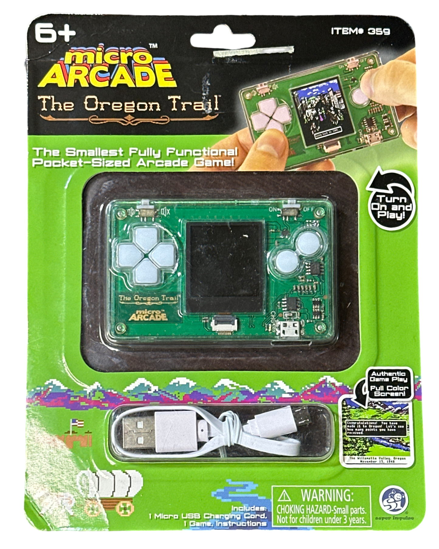 Micro Arcade the Oregon Tail the Smallest Fully Functional Pocket Sized Arcade Game