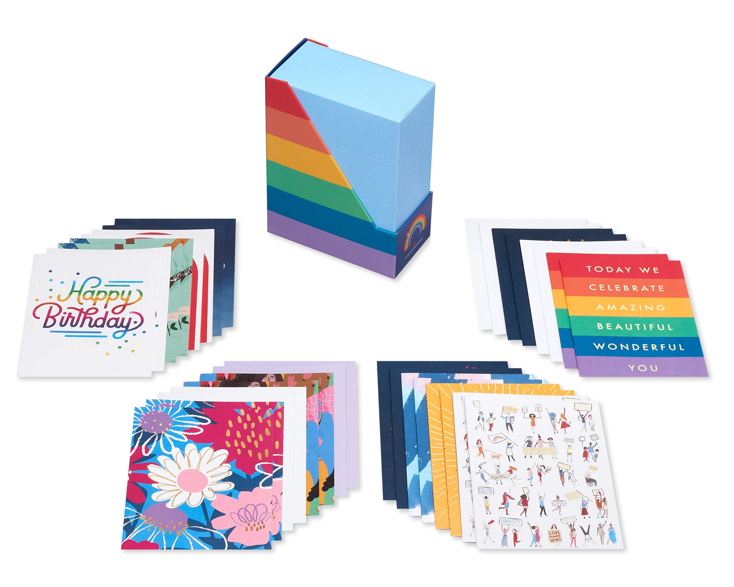 American Greetings Pride Cards, Lgbtq+ Bundle (32-Count)