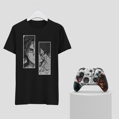 Attack on Titan Bundle – T-Shirt & Xbox Series X Controller