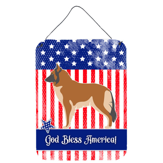 Carolines Treasures Belgian Tervuren Aluminum Wall Sign, 12x16, Multicolor, Model BB8384DS1216, Ideal for Home Decor