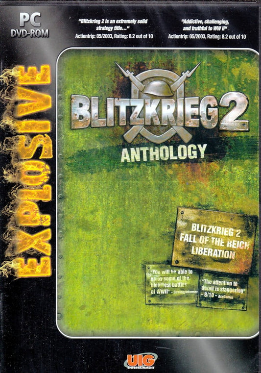 Blitzkrieg Anthology 2 PC DVD - Includes Blitzkrieg 2 + Blitzkrieg 2: Fall of the Reich + Blitzkrieg 2: Liberation