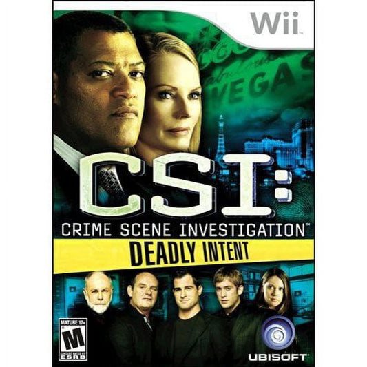 Csi: Deadly Intent (Wii)