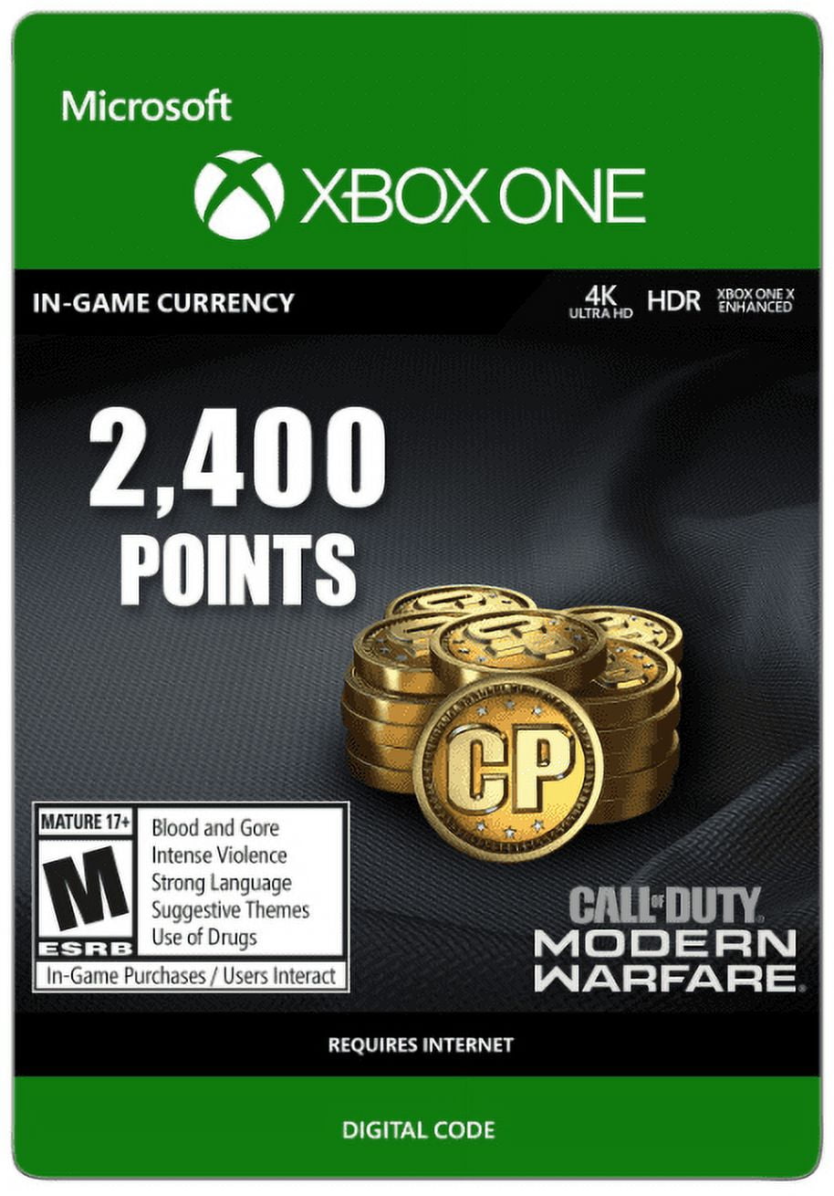 Call Of Duty: Modern Warfare Points 2400 C - Xbox One [Digital]