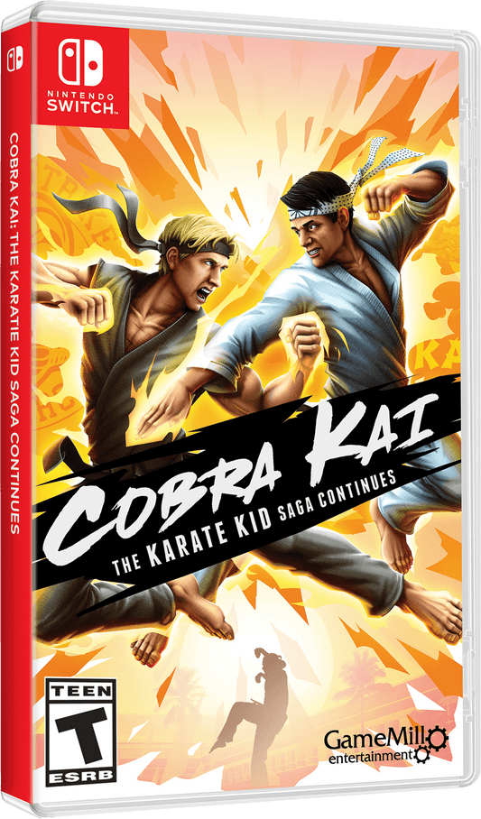 Cobra Kai Karate Kid Saga, Gamemill, Nintendo Switch, 856131008237