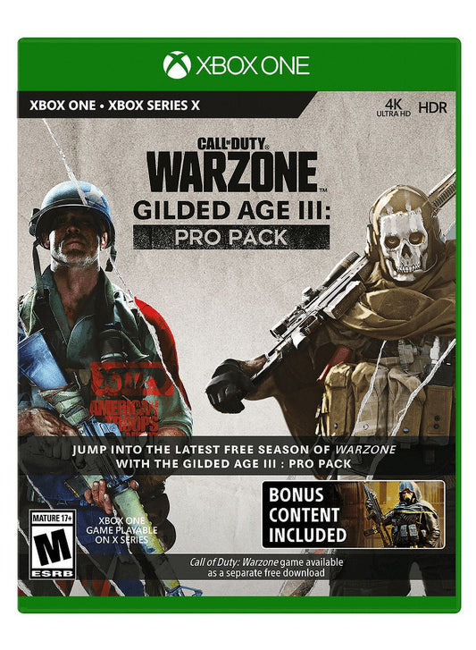 Cod Warzone Gilded Age Iii Pro Pack, Activision, Xbox One, Xbox Series X