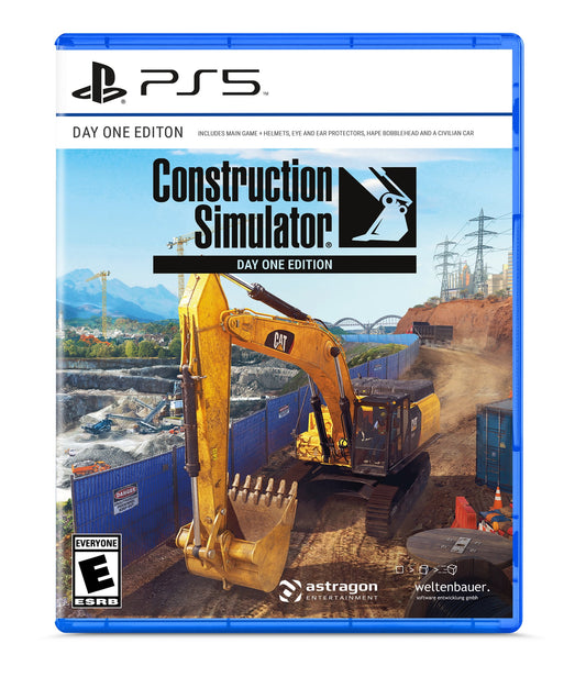 Construction Simulator, Playstation 5, Astragon Entertainment, 191641870111