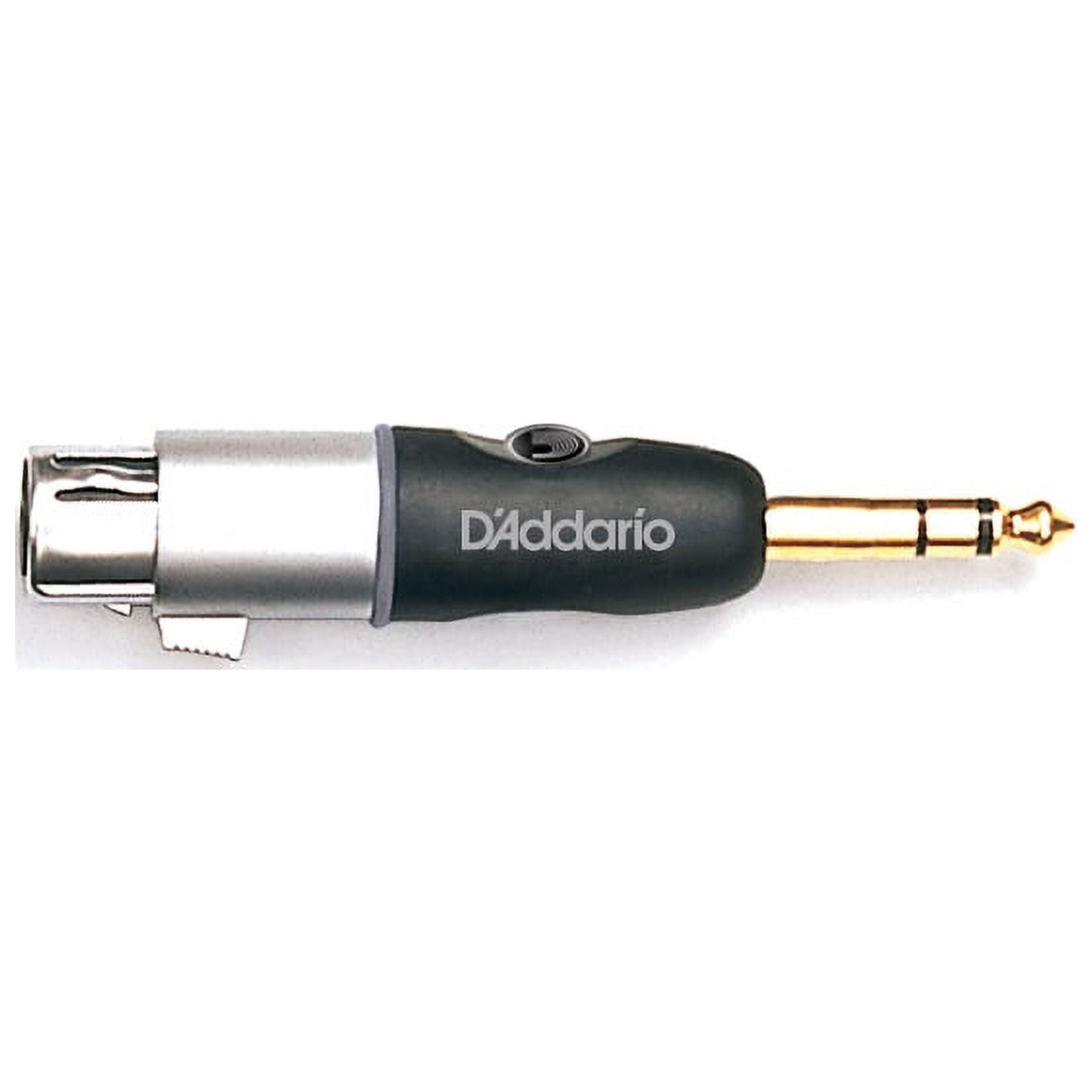 DAddario 1/4 Inch Male Balanced To Xlr Female Adaptor