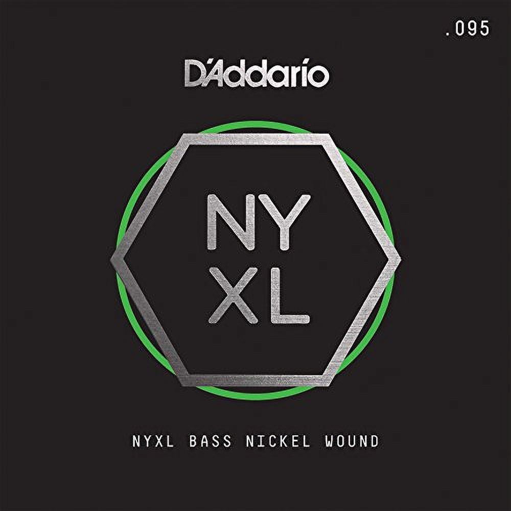 DAddario Nyxlb095, Nyxl Nickel Wound Bass Guitar Single String Long Scale, .095
