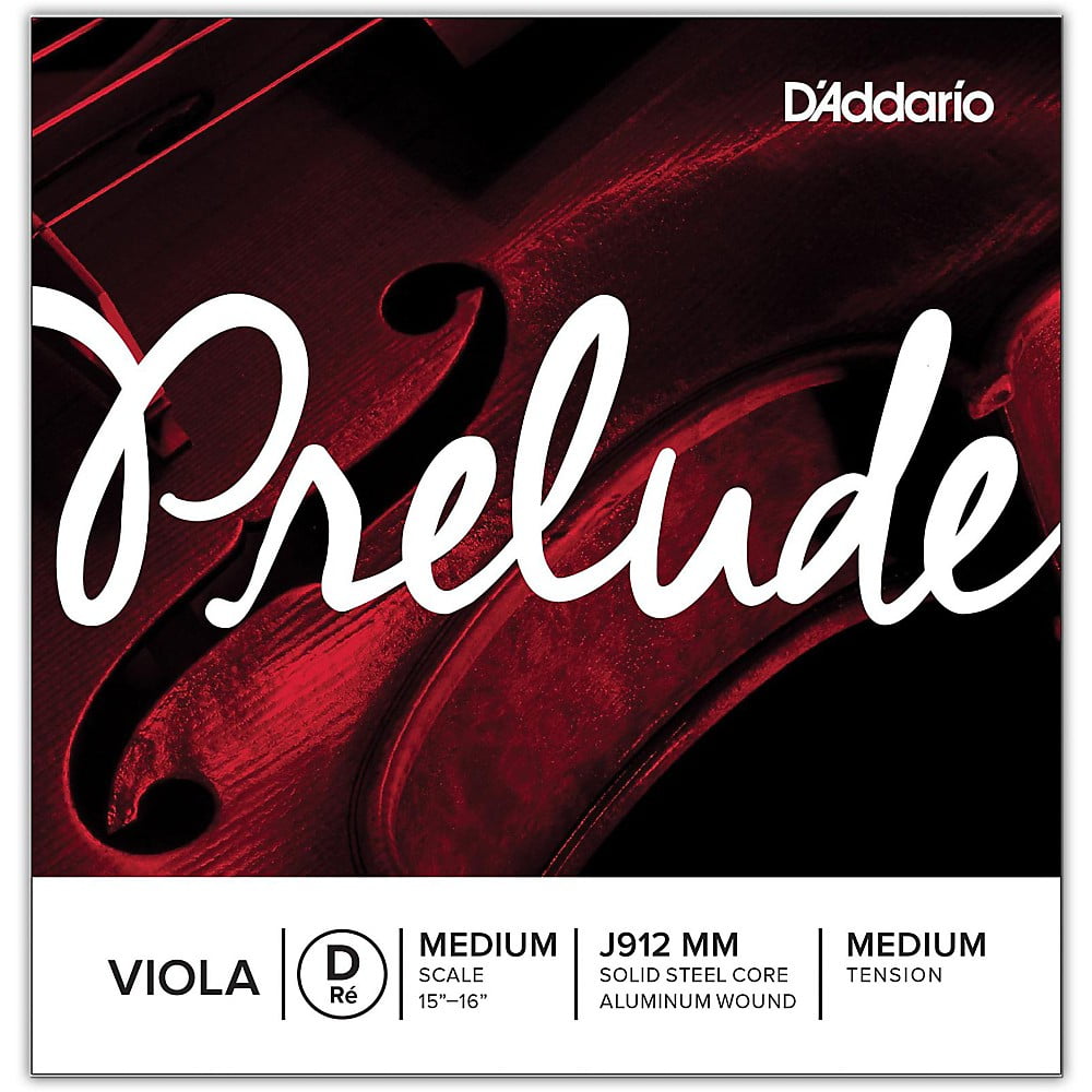 DAddario Prelude Series Viola D String 15+ Medium Scale