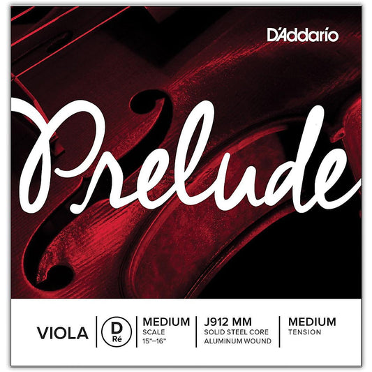 DAddario Prelude Series Viola D String 15+ Medium Scale