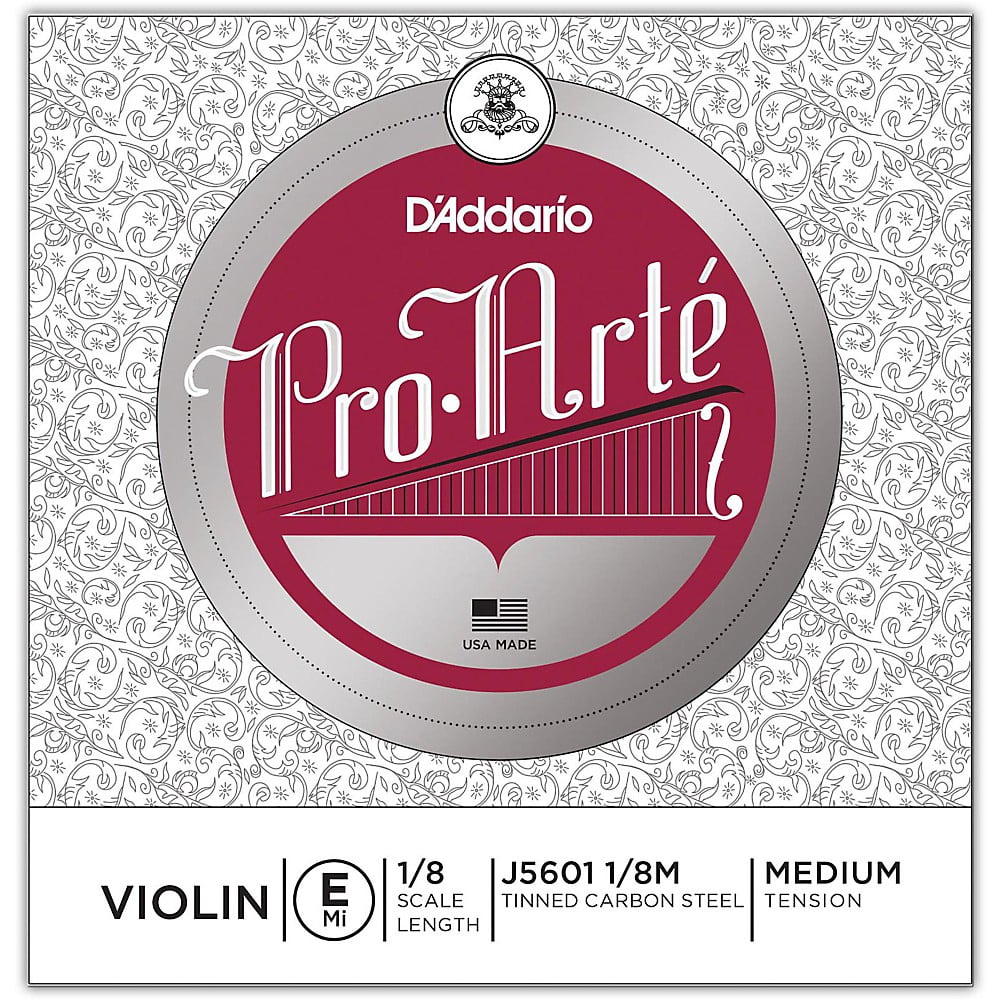 DAddario Pro-Arte Series Violin E String 1/8 Size
