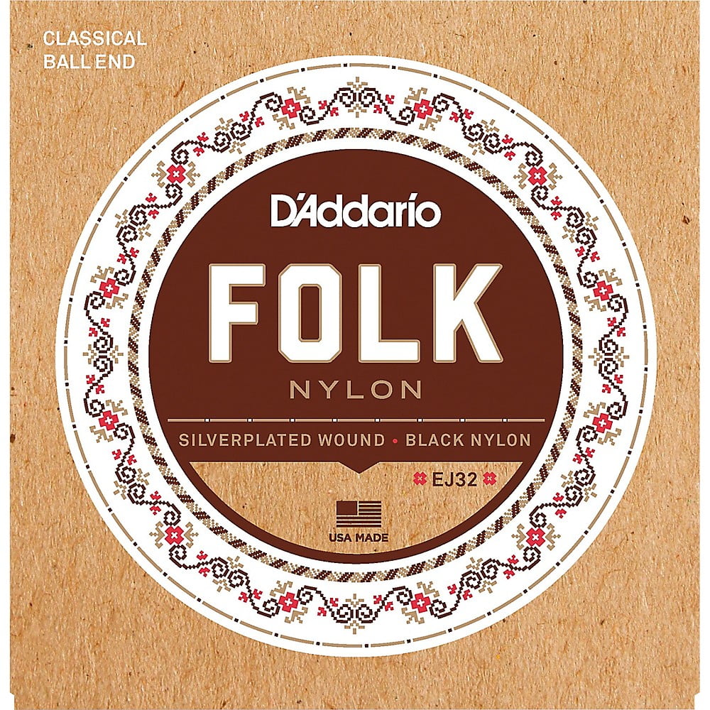 DAddario Single Folk Nylon Ball End String