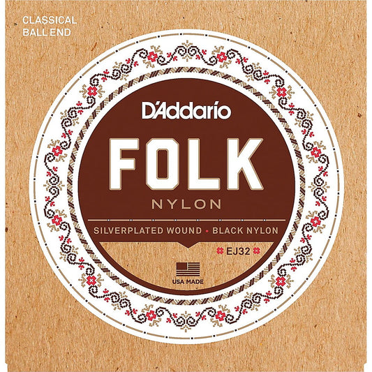 DAddario Single Folk Nylon Ball End String